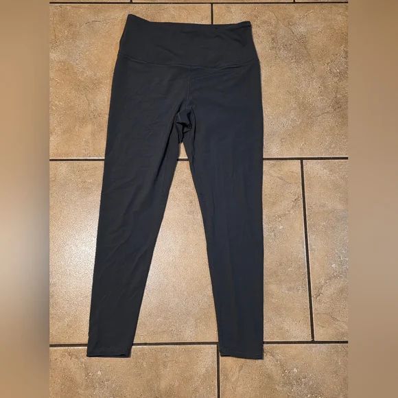 Prana Gray High-Rise Leggings - Picture 1 of 8